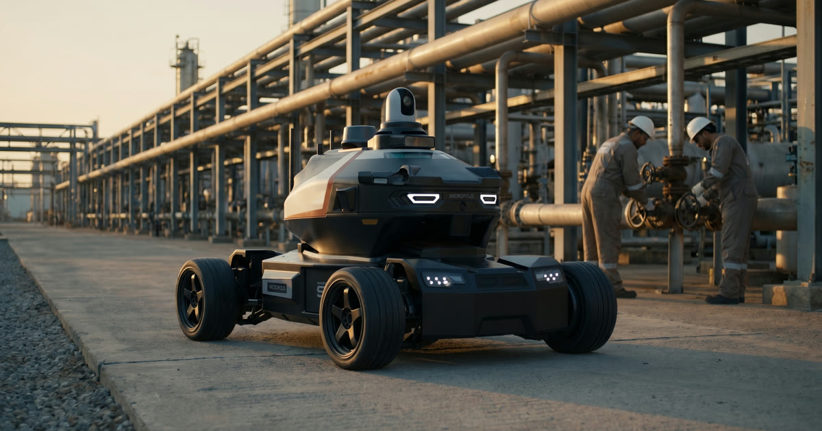 Micropolis entra en ADNOC como proveedor de robots autónomos